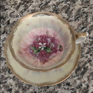 Royal sealy china flowered tea cup
